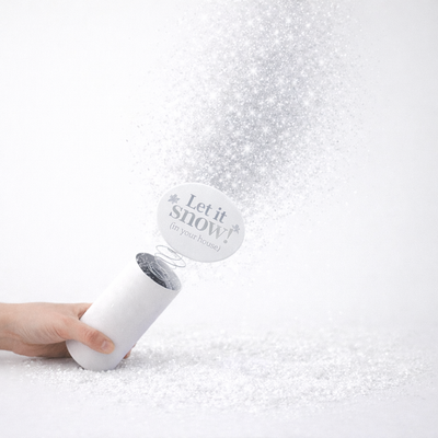 Let it Snow (In Your House) Glitter Bomb