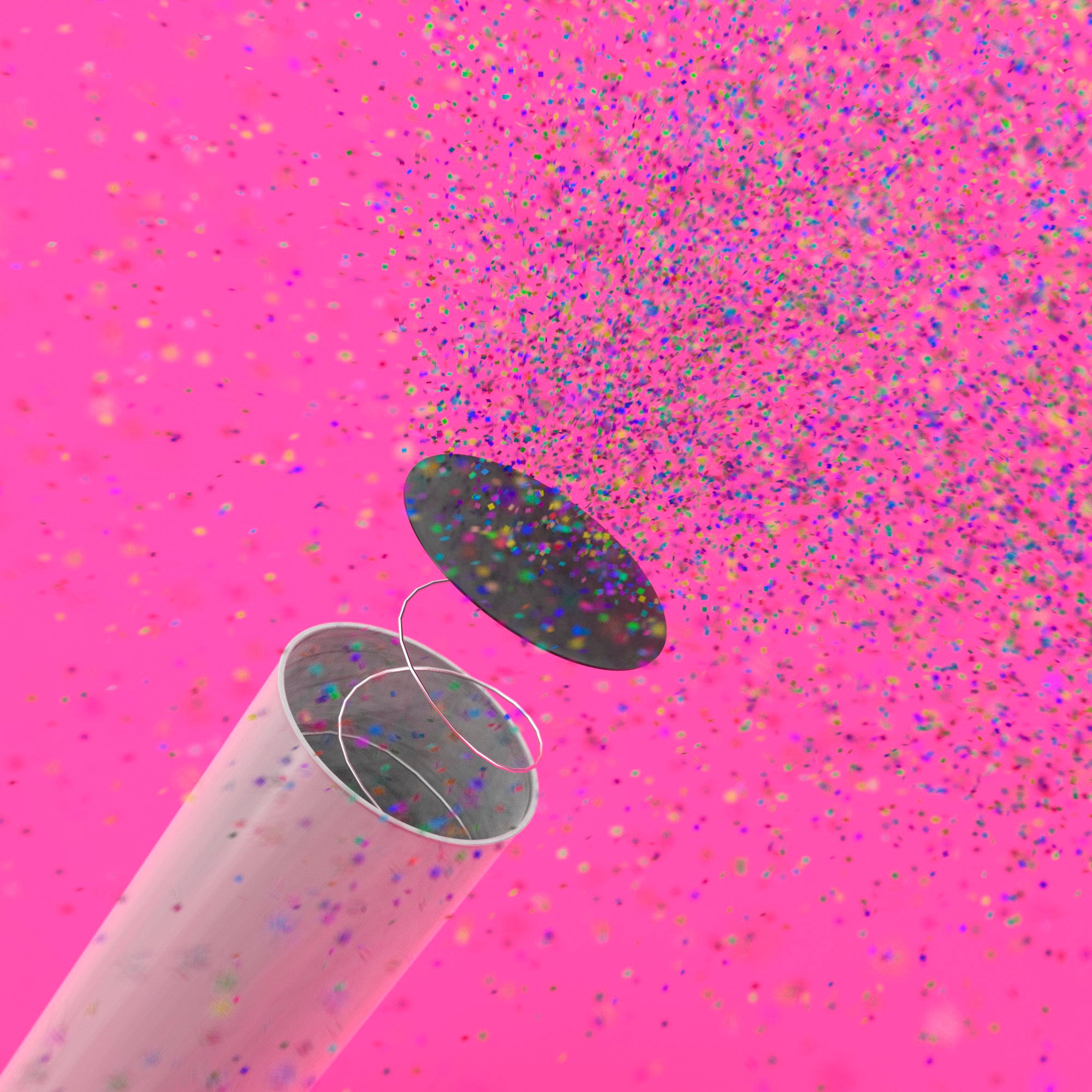 Exploding Sparkles Customized Spring Loaded Glitter Bomb - GlitterBomb.com